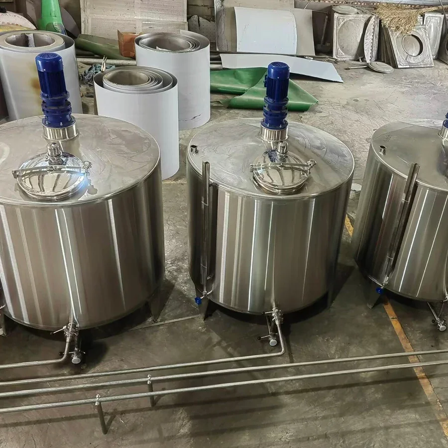 Fabrik Edelstahl Rührwerk Homogenisator Rührwerk Flüssigwaschmittel Mischtank