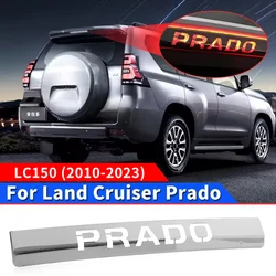 Stainless Steel Taillight Accessories Suitable for Toyota Land Cruiser Prado 150 Fj150 Brake Light Sticker Modification