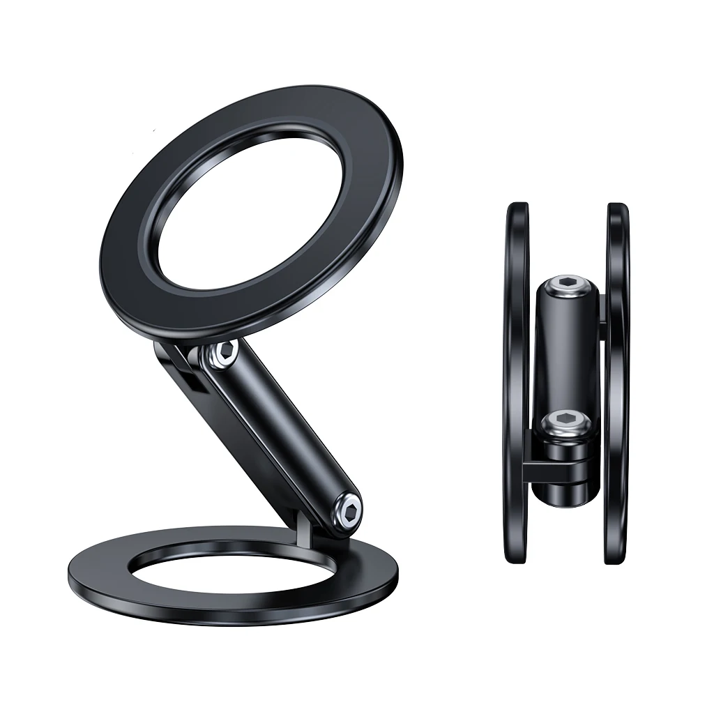 Double-Sided Magnetic Phone Stand Adjust Height 180 Degrees Rotating Desktop Phone Stand Mangetic Stand