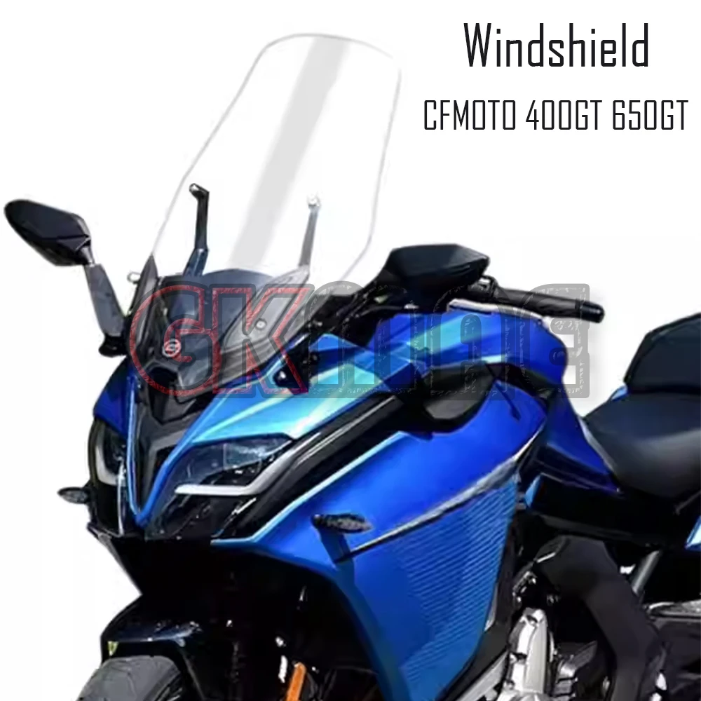 New For CFMOTO 400GT 650GT GT 400 650 Motorcycle Modified Raised Widened Windshield Fairing Baffle
