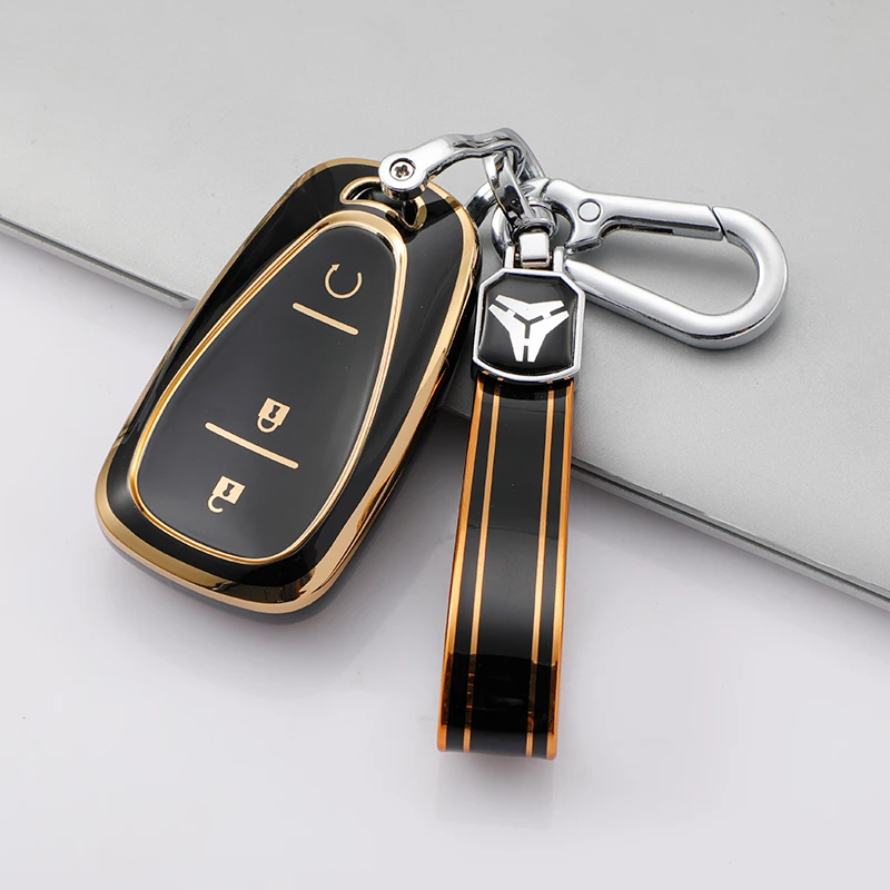 4 5Button TPU Car Key Case Cover For Chevrolet Chevy Malibu Camaro Cruze Traverse Spark Equinox Sonic Volt Protect Shell