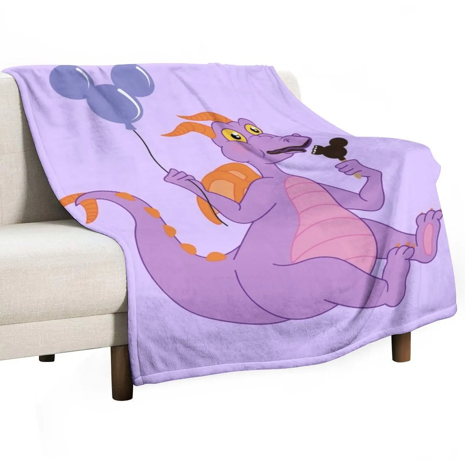 

Cute Figment Throw Blanket Blankets For Bed For Sofa Thin funny gift Luxury St Blankets