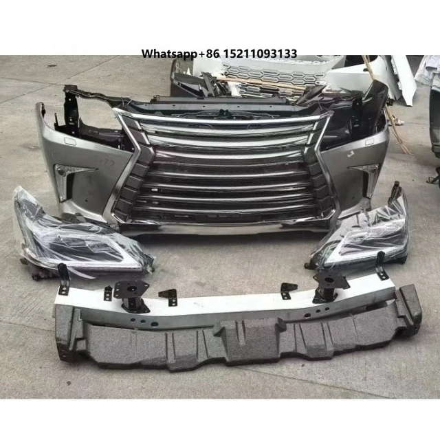 The LX570 Car Body Kit Accessories Are in High Demand, Including Grilles, Headlights, and Bumper Assemblies