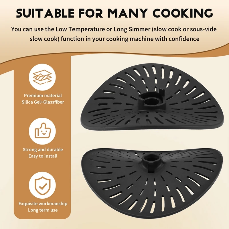غطاء شفرة بديل للاتصال بالمطبخ Monseur ، الطبخ و Sous Vide ، محضري الطعام ، ملحقات الحماية