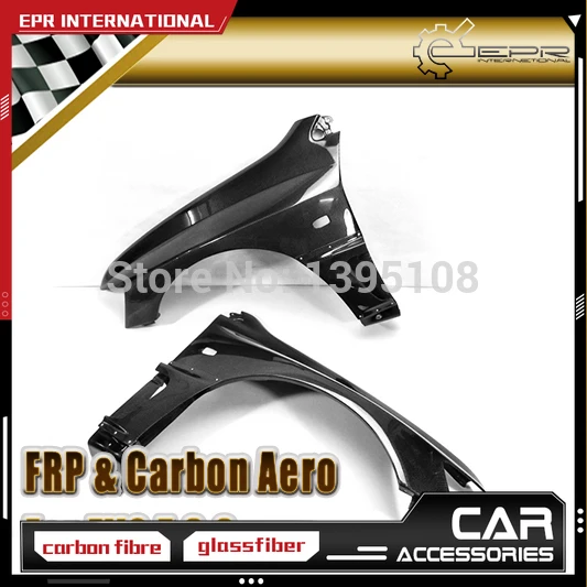 

Car-styling For Mitsubishi Evolution EVO 8 9 VRS Style Aero GT Carbon Fiber Front Vented Fender Glossy Fibre Finish Accessories