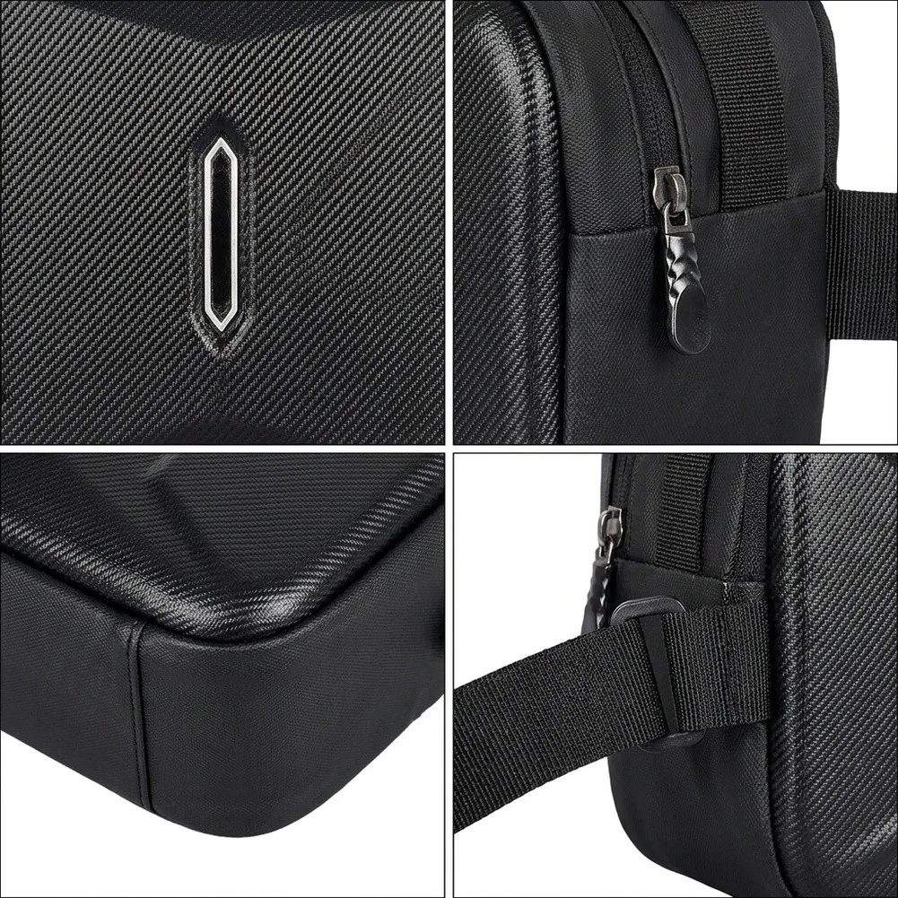 3L Cycling Handlebar Bag Front Mount Storage Pouch with Shell for Mountain Bike and Road Bike Handlebar Applications