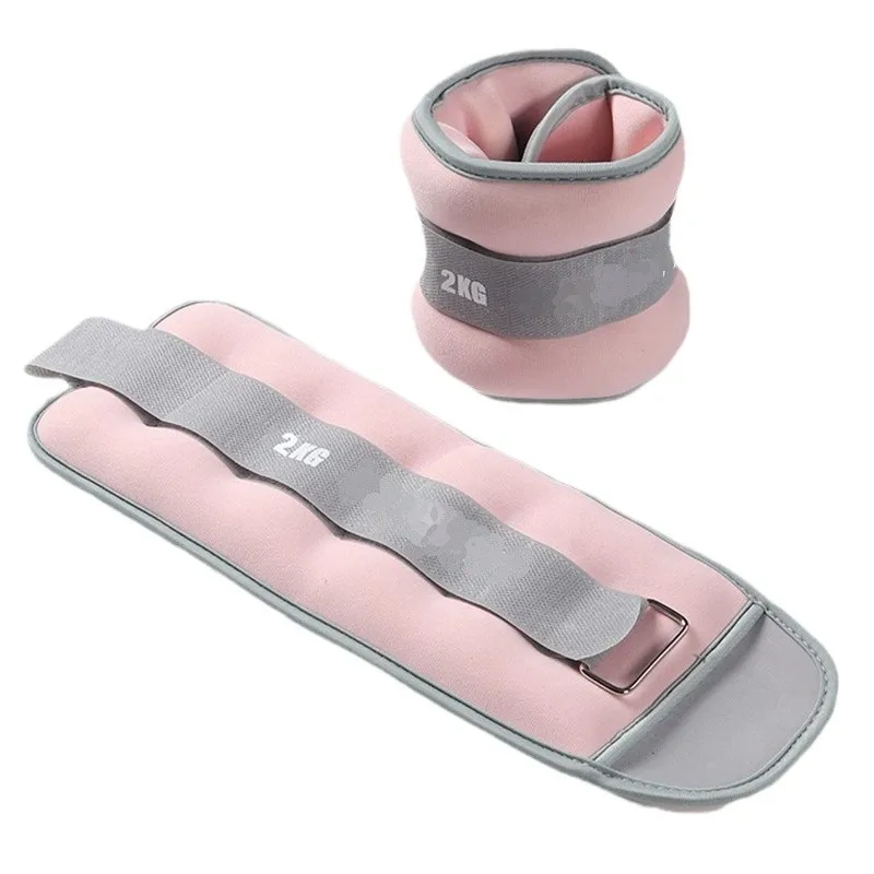 Adjustable Sandbag Ankle Wrist Weight Bangles Ankle Weights Load Bearing Wristband Worn on the Wrist