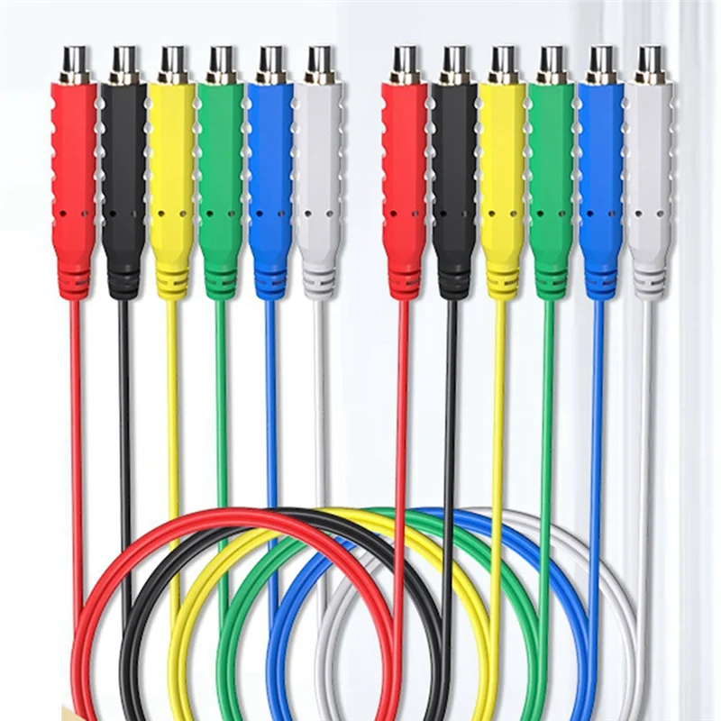 A20F-6PCS 磁気ワイヤー磁気テストワイヤーソフト柔軟なジャンパーテストライン 30V AC5A HVAC 機器のテスト用