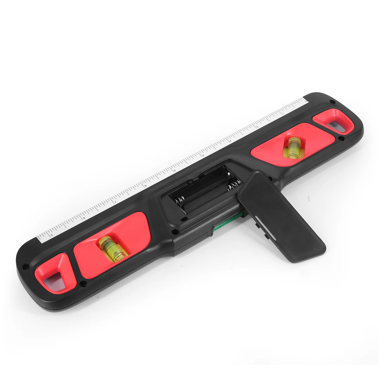 HW-200 شاشة ديجيتال مستوى متر زاوية حاكم متعدد الوظائف الإلكترونية المنحدر متر زاوية اختبار قضيب 4 × 90 ° نطاق القياس الأحمر #3