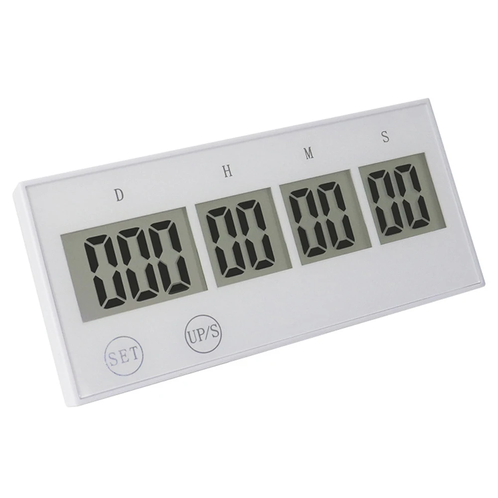 999 Days Digital Countdown Touch Screen Keys Electronic Count Down Timer Multifunctional Durable Reusable for Wedding Retirement