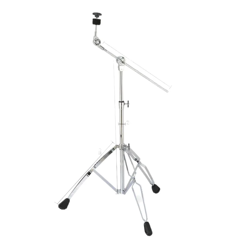 Drum Cymbal Stand Jazz Accessories Foldable Zinc Alloy Boom Arm Suspended Jingle Bell Splash Crash Stands Instrument Stability