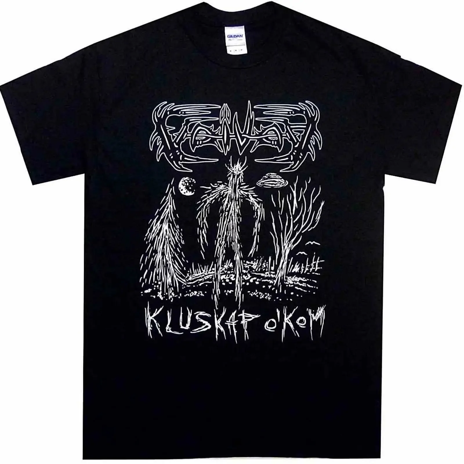 Voivod Kluskap T Shirt Official Thrash Prog Metal Band Merch New vintage Washed homme Stretched streetwear Stylish Casual