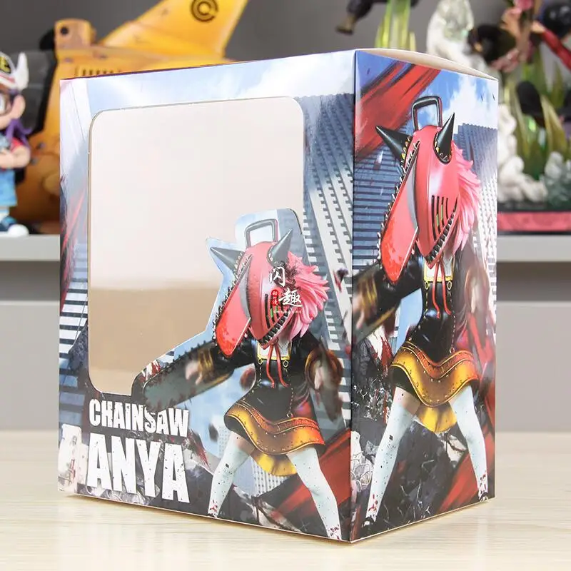 الشيطان هنتر أنيا مزور كوس بالمنشار رجل عمل أرقام نماذج محيطية التماثيل Gk سطح المكتب الحلي مفاجأة هدايا العيد #6