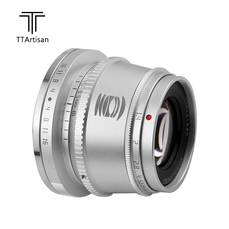 TTArtisan APS-C 35mm F1.4 Large Aperture Portable Camera Lens for Studio Photography with Sony E A7RIII Nikon ZFC Fujifilm Mount