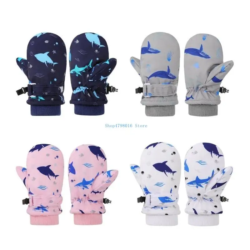 

Winter Warm Snow Gloves Kids Ski Gloves Splashproof Mittens Gloves Windproof