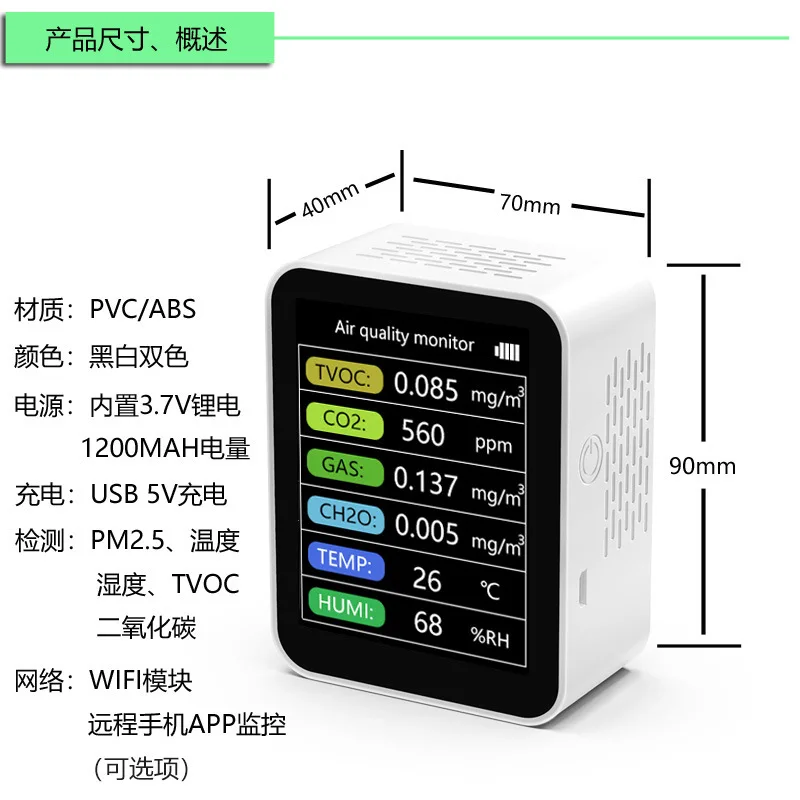 multifunctional-air-quality-air-haze-pm25-carbon-dioxide-odor-voc