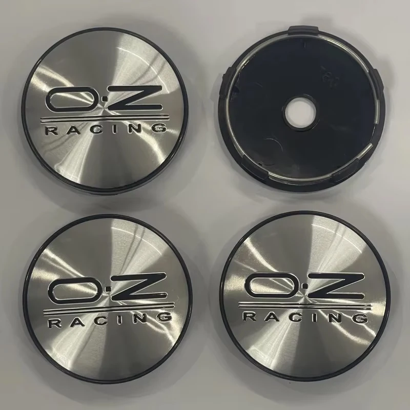4 Stück 60mm OZ Racing Auto-Radnabenkappen Auto-Emblem Abzeichen Logo Radnabenkappen-Etikett Auto-Styling Auto-Zubehör – Detail 3