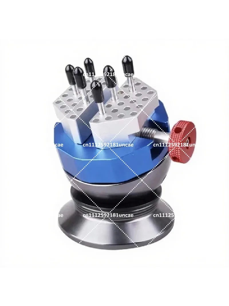 Universal CNC Spherical Model Coloring Fixture 360 Degree Rotating VISE Model Conversion Tool