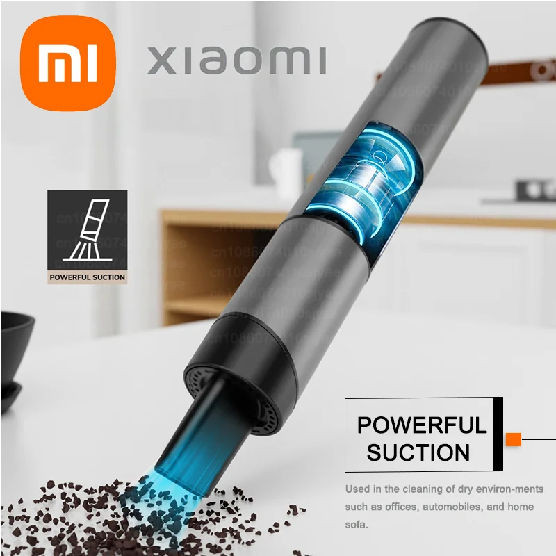 

Мини-пылесос Xiaomi портативный беспроводной ручной пылесос домашний супер всасывающий пылесос чистый без мертвых углов