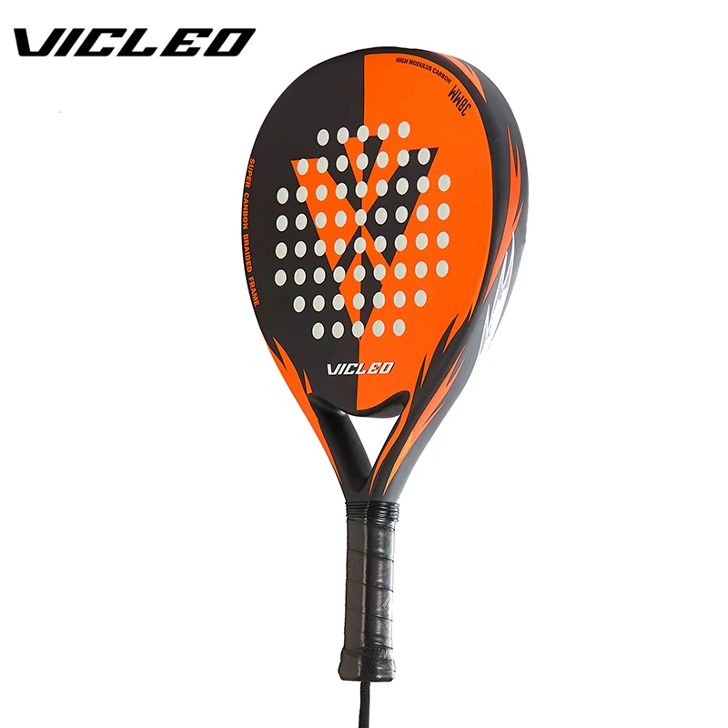 VICLEO MASTER 100 racchetta da Padel professionale in fibra di carbonio Soft EVA Face Sports Raqueta De Padel