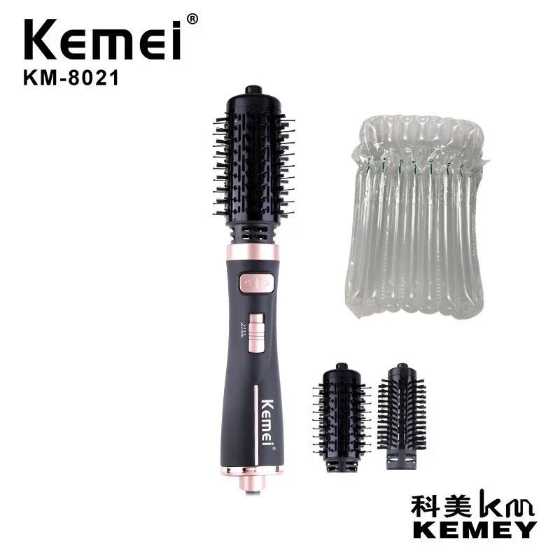 KEMEI/Kemei KM-8021 elektrikli bukle makinesi bayanlar çok hızlı bukle makinesi kuaförlük tarağı