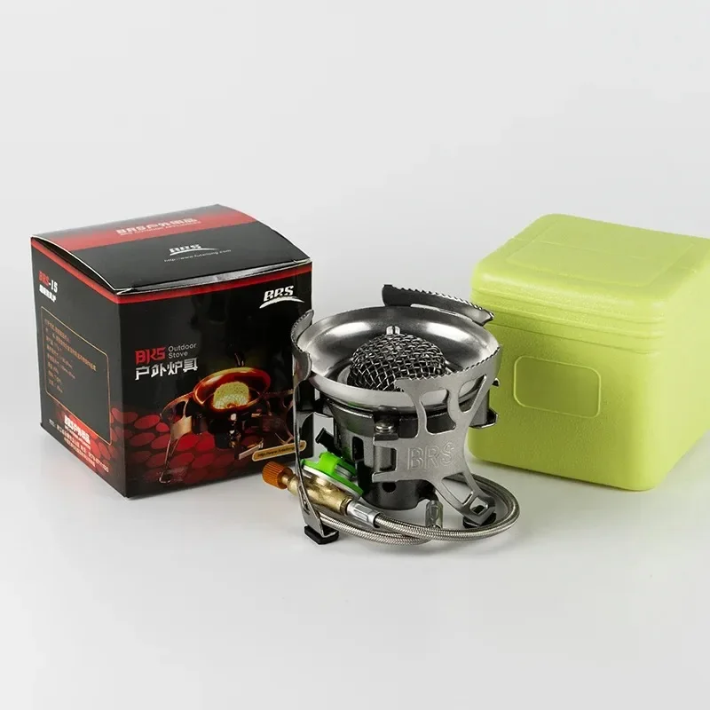 

BRS-15 Gas Stove Ultralight Portable Split Collapsible Windproof Outdoor2026 Gas Stove Cookware for Picnic Camping Hiking