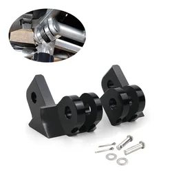 Motorcycle Fit For Honda Blackbird CBR1100XX VFR800 VFR1200F CBR600F Rider Footpeg Lowering Kit Mounts 6063-T6 Aluminium