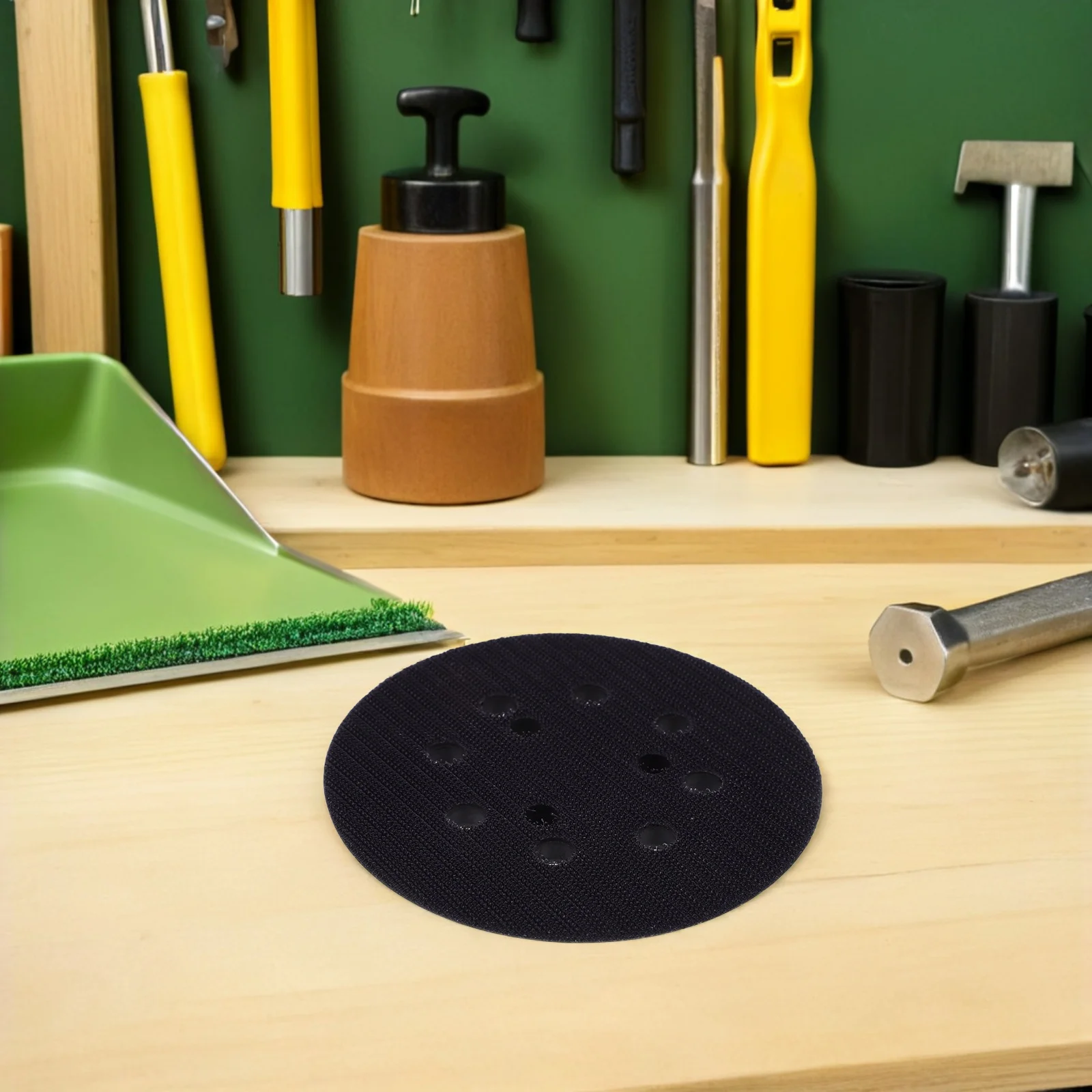 5인치 8홀 샌딩 패드 파워 드릴 어태치먼트 자동차 공압 폴리셔 버핑 디스크 자동차 가구 복원용