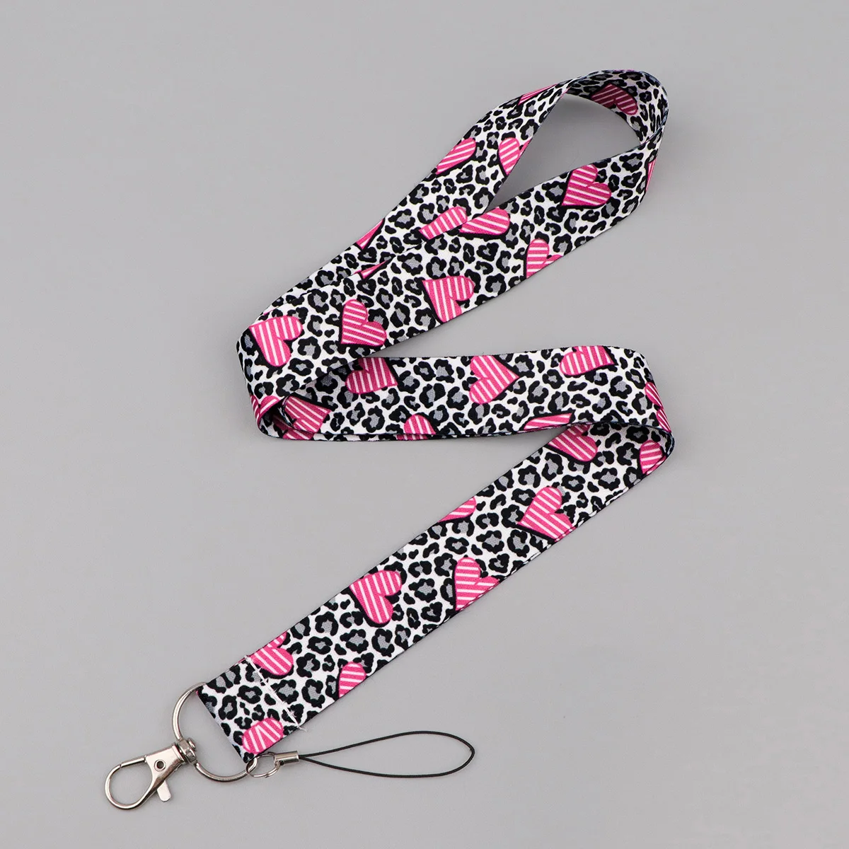 Vintage Leopard Pattern Credential Holder Fashion Neck Strap Lanyards for Key ID Card Gym Phone Strap Keyring Accessories Gifts