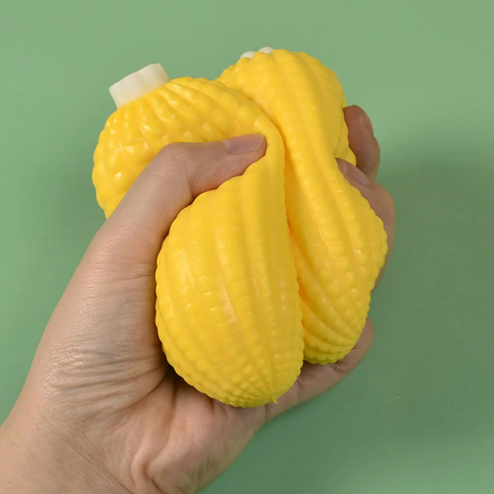 

4Pcs Corn Stress Balls Squeeze Relief Bulk Stretchy Decompression Sensory Stress Plaything Squeezing Toy for Kids