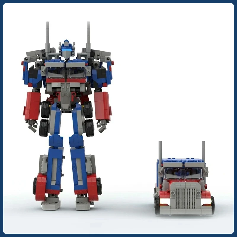 

Креативный механизм-трансформер, строительный блок для автомобиля, MOC, деформационная модель робота, сделай сам, детская сборка, коллекция игрушек, подарок на день рождения