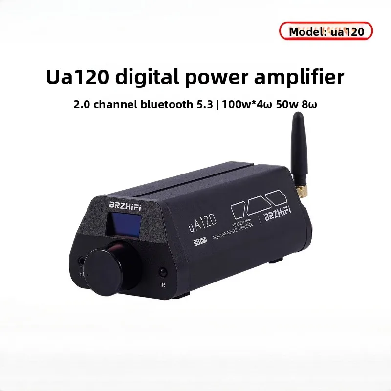 

Настольный аудиофильский цифровой усилитель ua120 - компактный Hi-Fi Bluetooth 5.3 для домашнего использования