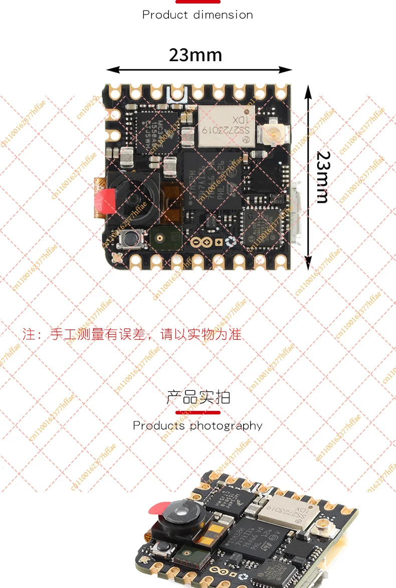 Original Arduino Nicla Vision Dev Board | STM32H747AII6 Dual-Core (Cortex-M7/M4) with AI Camera & Wi-Fi/BLE