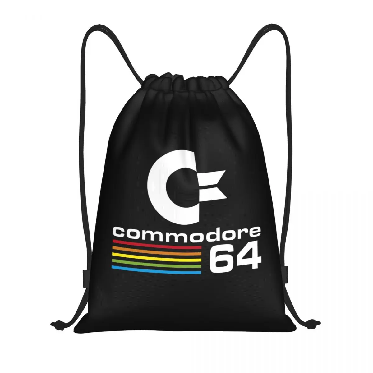 

Commodore 64 Multi-function Portable Drawstring Bags Sports Bag Book Bag For Travelling