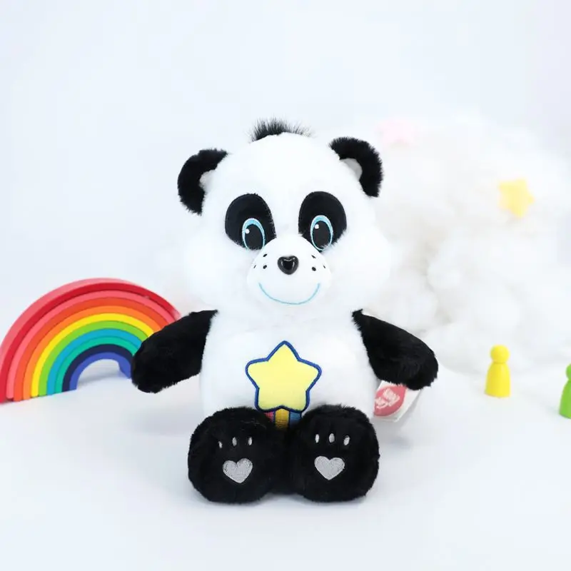 

Плюшевая игрушка-панда Care Bear, 33/45 см, милая мягкая кукла, очень мягкая и успокаивающая кукла для сна, подарок-сюрприз, игрушка-панда