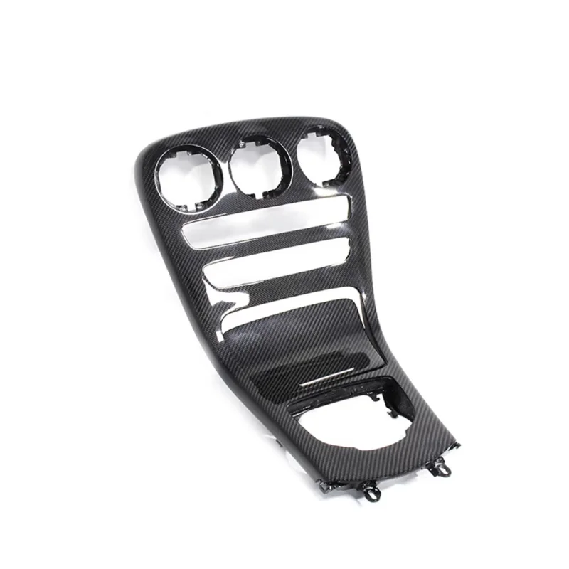 

Top Material Carbon Fiber Car Dashboard Trim For Mercedes Benz C Class W205 Amg C63 C43 Carbon Interior Console Cover