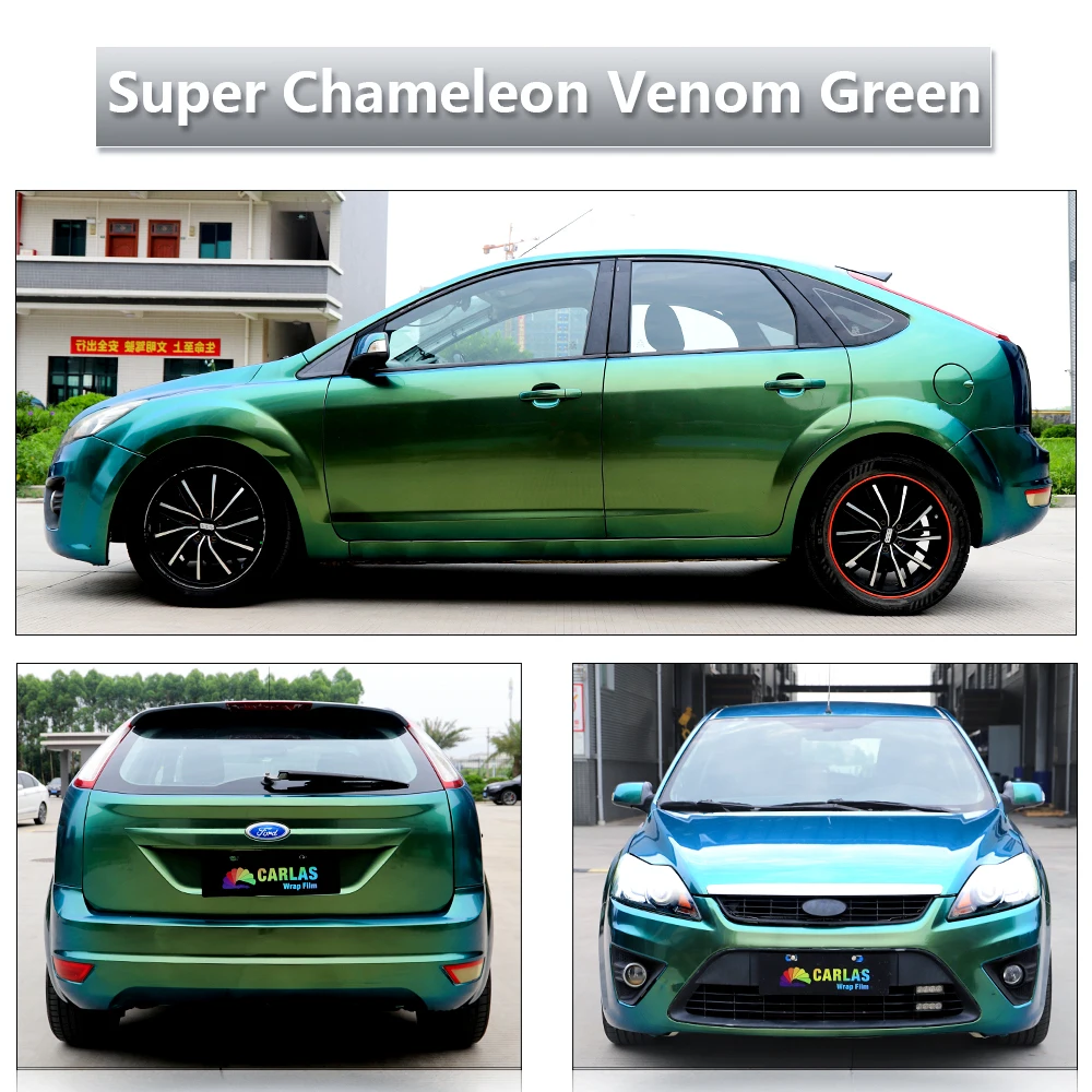 Factory Super Chameleon Series PVC Material Stickers Waterproof Car Wrap Vinyl Film