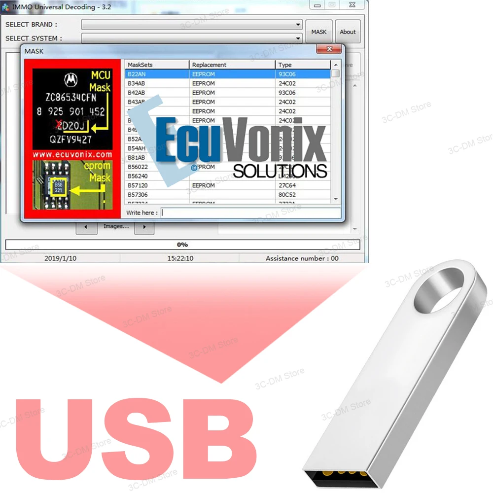 Variant: EcuVonix 3.2  USB