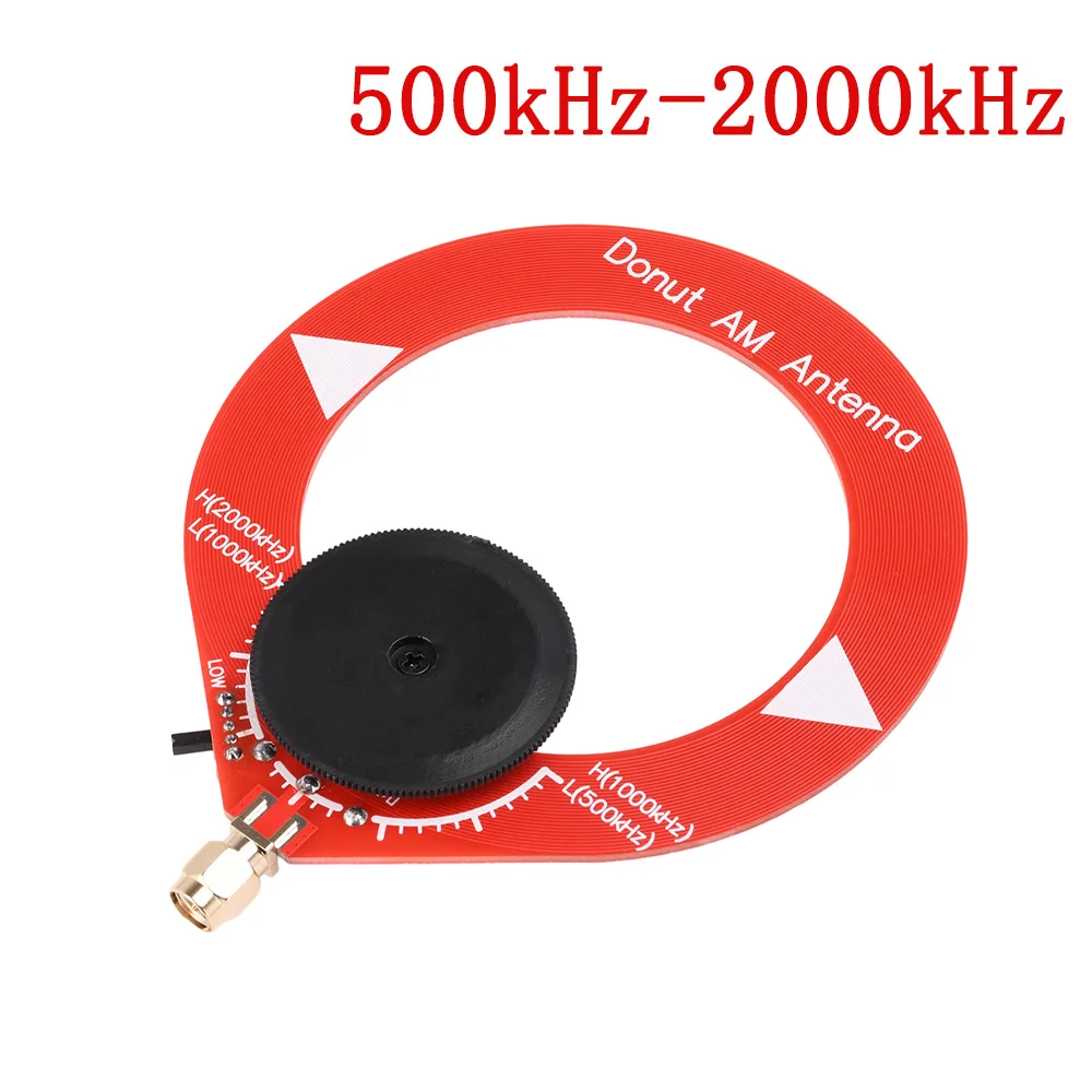 Mini Loop Antennenmodul Donut Antennenmodul SW Kurzwellenantenne AM Medium FM Antenne Wellenantenne Breitbandempfangsantenne