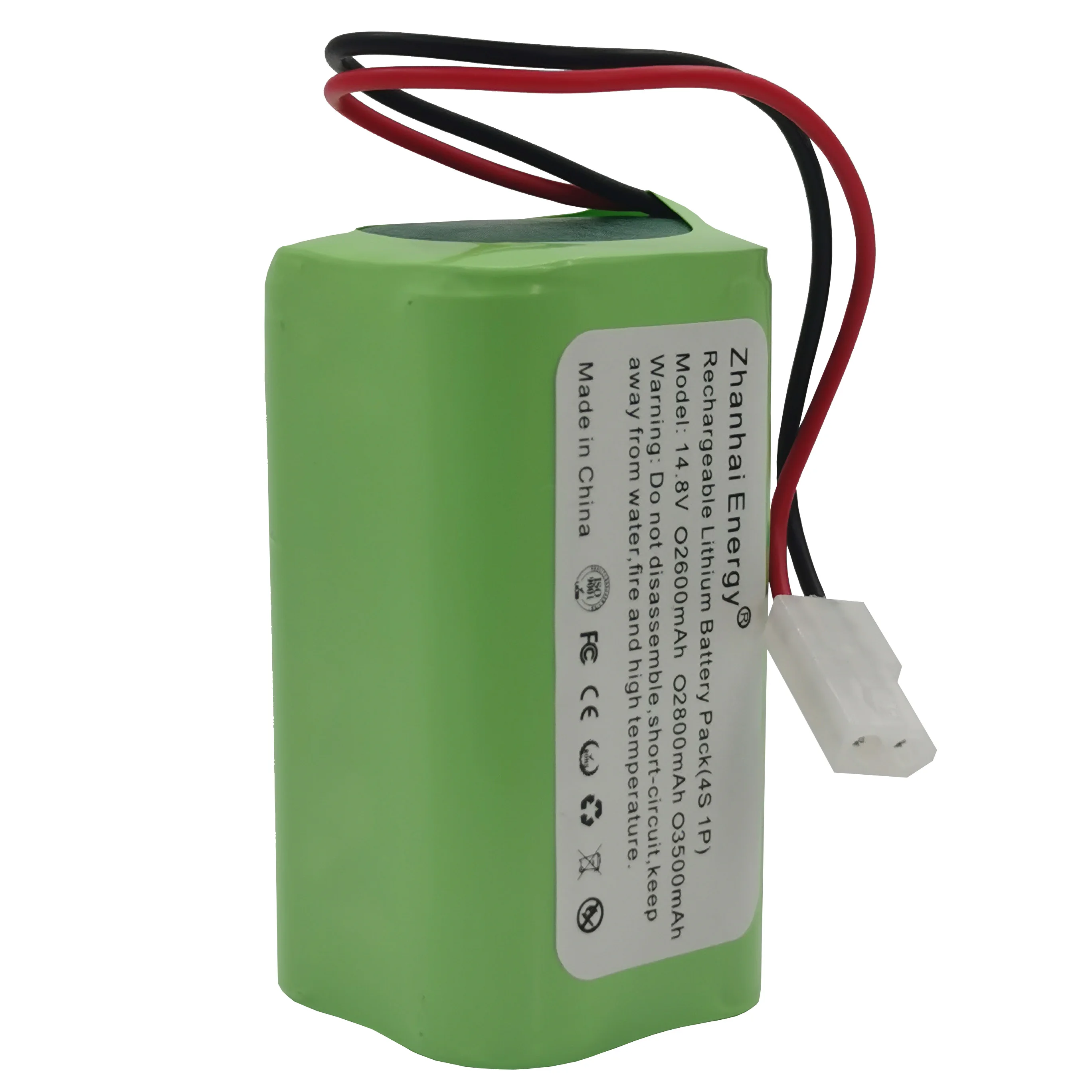 ロボット掃除機用リチウムイオンバッテリー,Xiaomi g1 Panasonic, MC-WRC53,r35,14.4v,14.8v,3500mah,2600mah