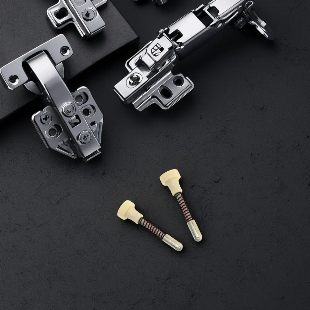 

4Pcs Spring-Loaded Bed Latch Plunger for Childrens Cribs Furniture Stainless Steel Fastening Fittings Safety