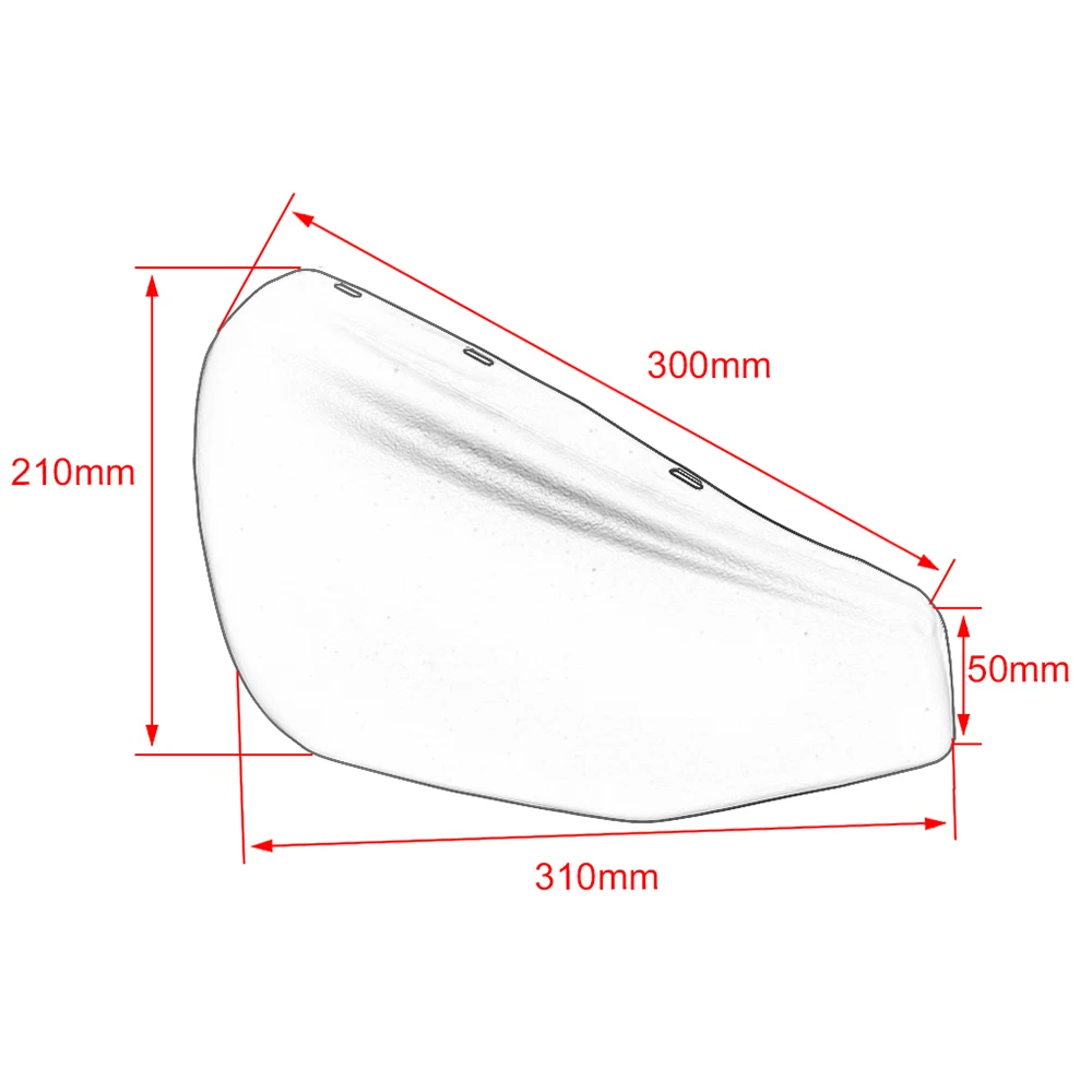 Tampa lateral da bateria esquerda para Harley Sportster XL883 XL1200 1200 883 2004-2013 11