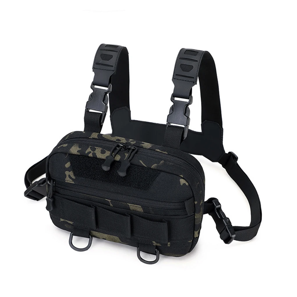 Spacious Chest Bag For Men Waterproof And Comfortable Durable Functional Tacticals Chest Bag For Men