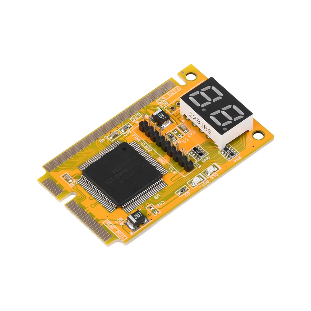 Mini PCI PCI-E Debug Card Expert Fault Diagnostic 2-Digit Laptop Computer Motherboard Post Tester PCI Express PC Analysis Card