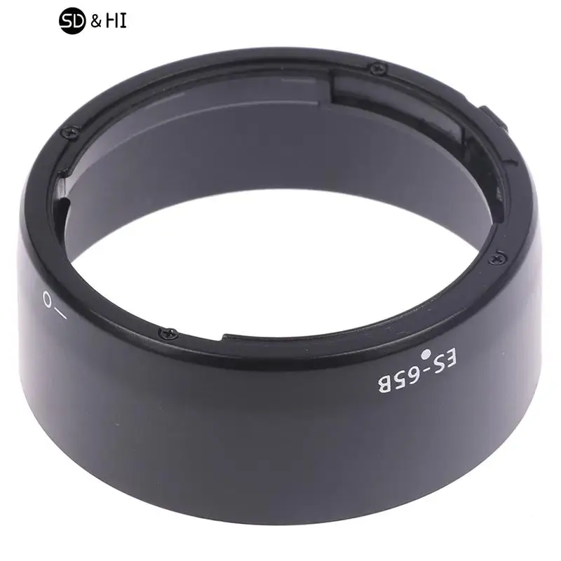 Camera Lens Hood para Canon, Sun Shade Cover, EOS R, RP, R5, R6 com RF, 50mm, F1.8 STM, 43mm de diâmetro, ES-65B