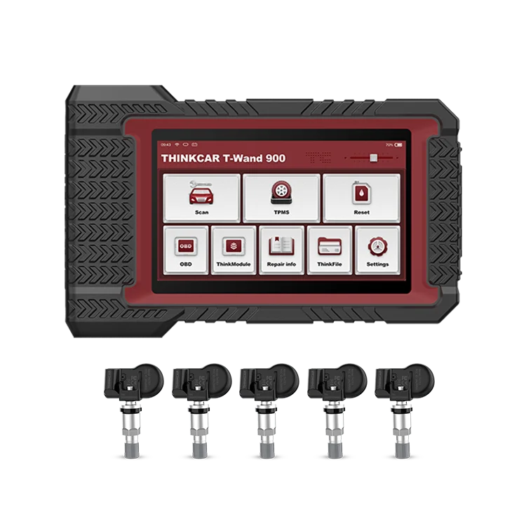 

T-WAND 900 7" TPMS programmer tire pressure monitor replace OE sensors vehicle diagnostic tool full system diagnostic