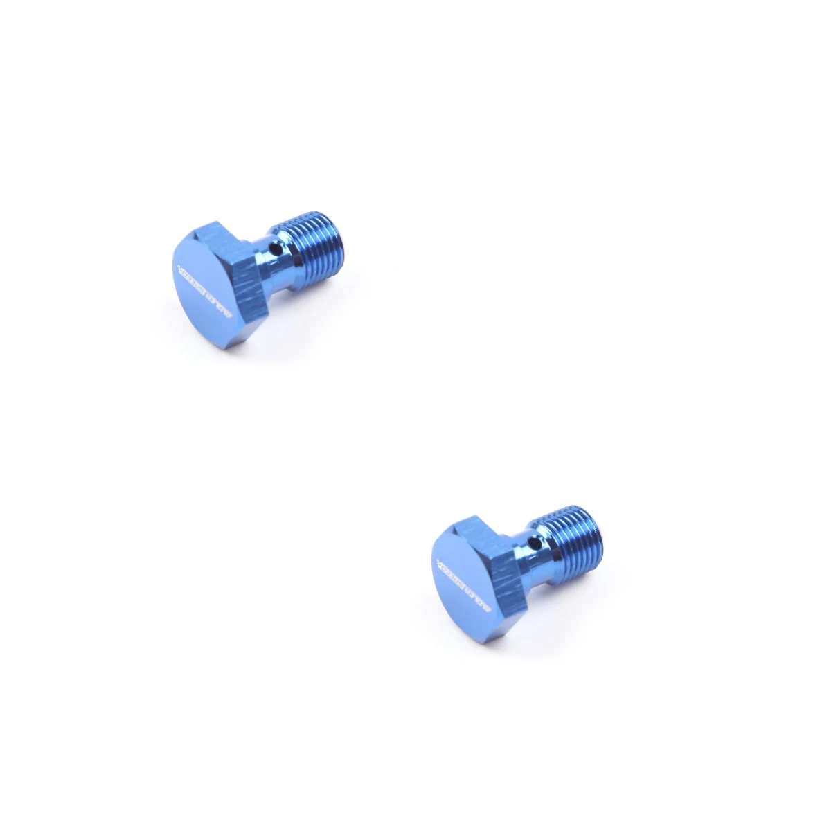 2PCSAluminum Brake Fitting Adapter-Banjo Bolts 3/8-24,M10x1,M10x1.25,M10x1.5,7/16-24,7/16-20,M12x1 For Auto/Motor Brake Clinders