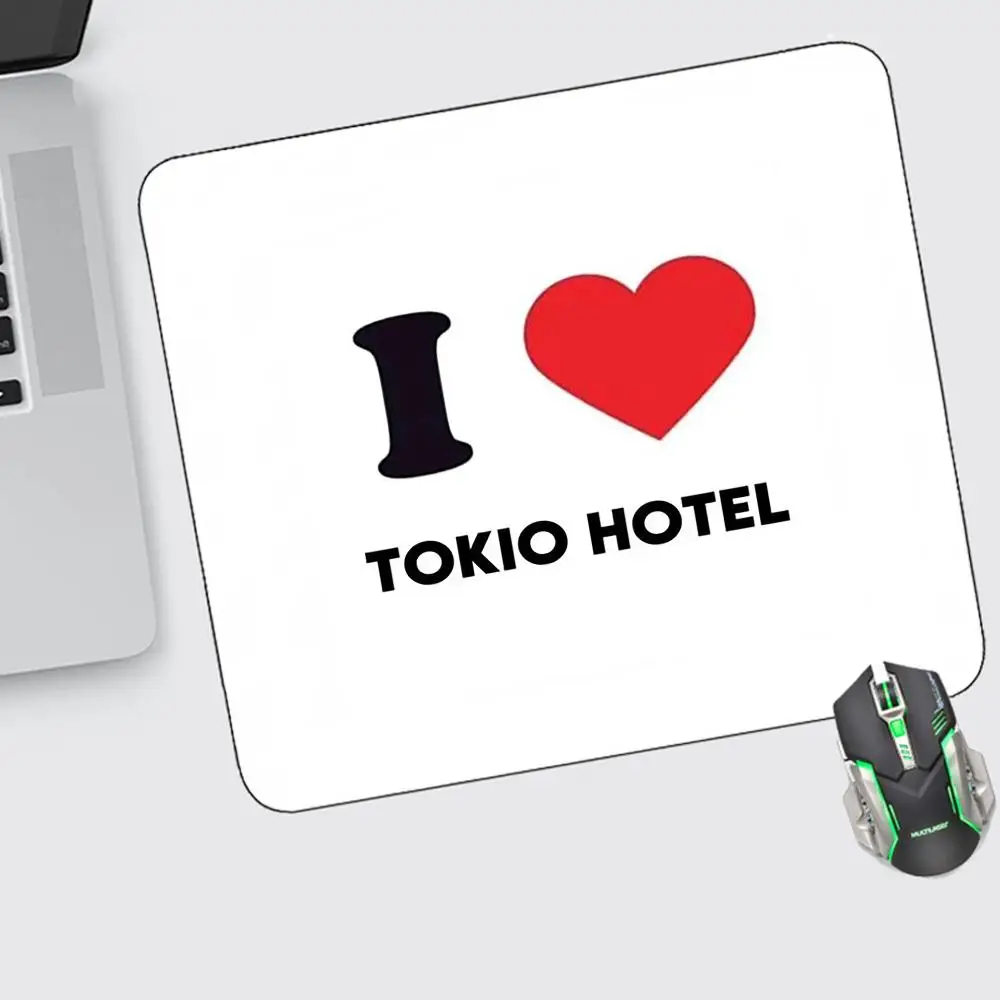 

Tokio Hotel Mouse Pad Small Gaming Accessories Keyboard Computer Offices Desk Mat Pc Gamer Non-slip Rubber Mousepad