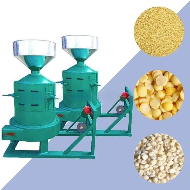 Multifunctional Grain Husking and Peeling Machine  Suitable for Husking Oats Sorghum Quinoa Tea Seeds Etc