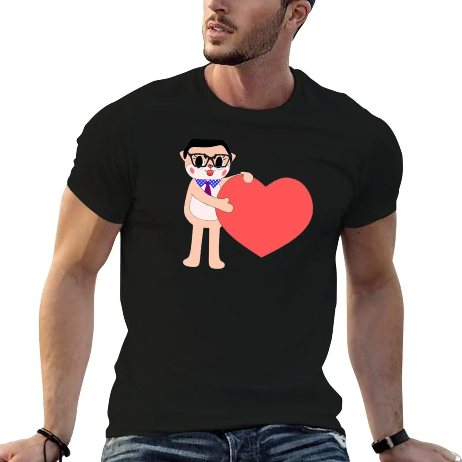 

Chiijohn Heart T-Shirt t shirt custom print t shirts cotton 100% T-Shirt